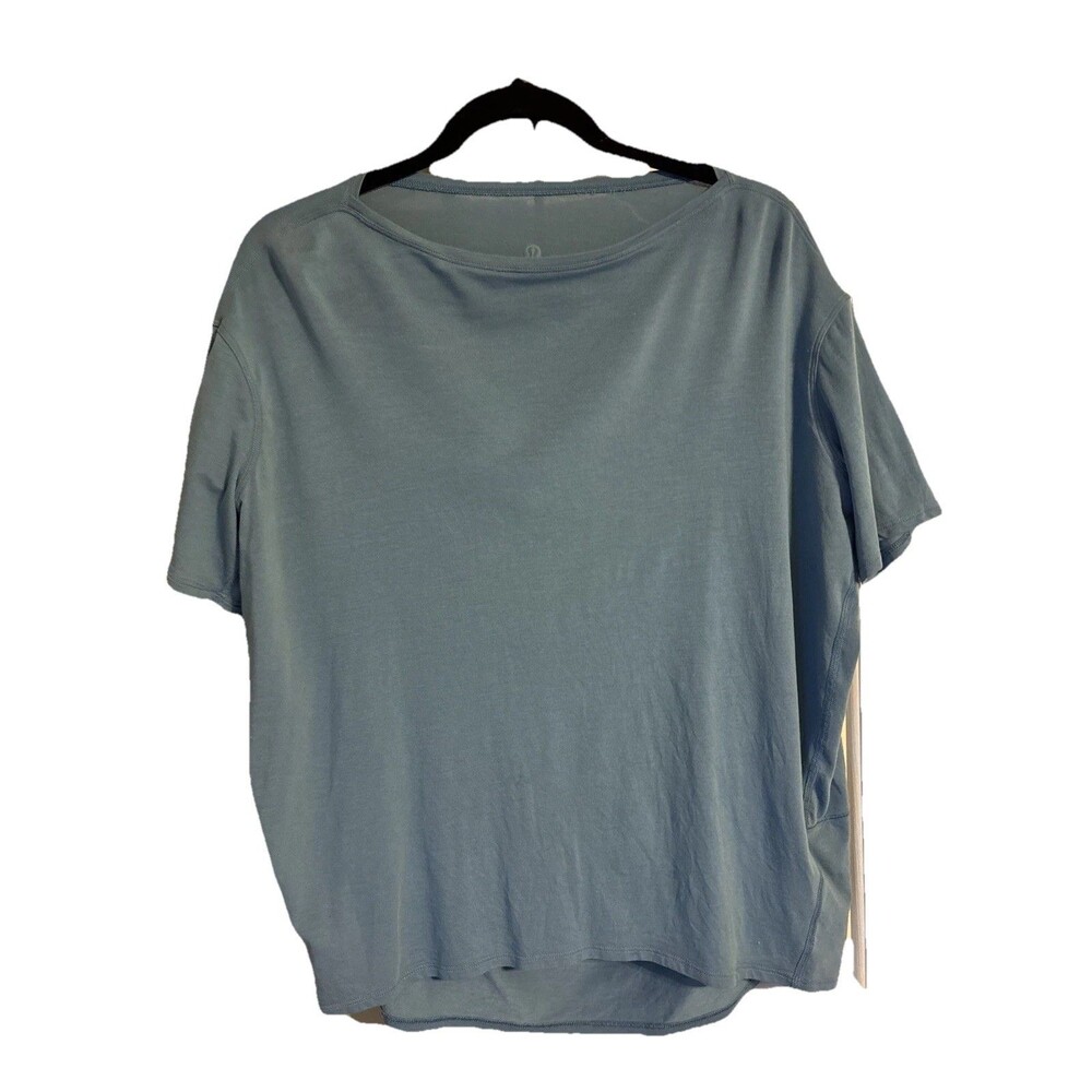 lululemon City Sweat Women’s Blue Tshirt Size 10